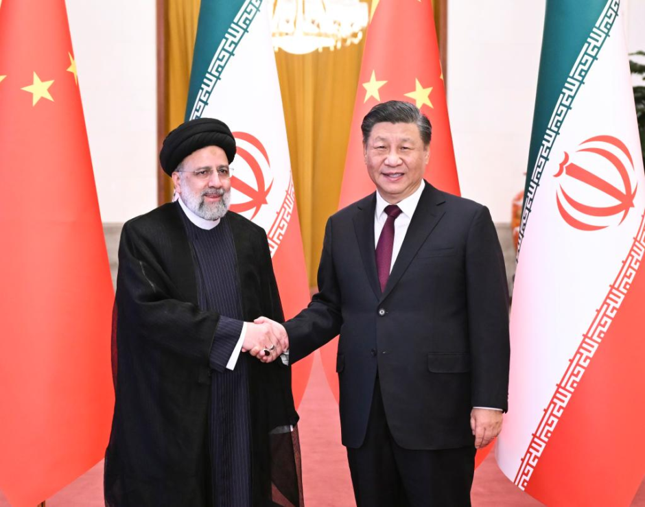 Il simbolo (Ebrahim Raisi incontra Xi Jinping)