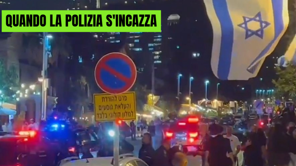 Haifa - La polizia s'incazza