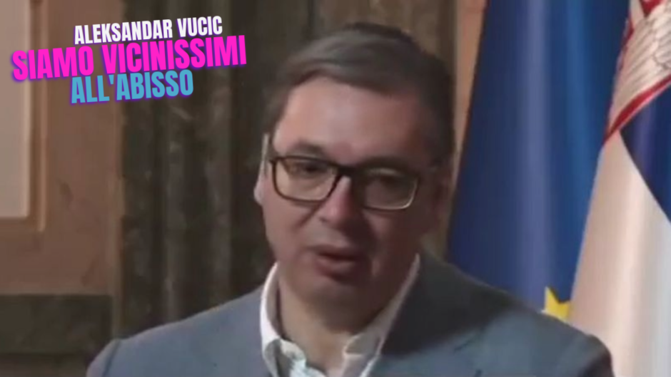 Alksandar Vucic ha una certa inquietudine