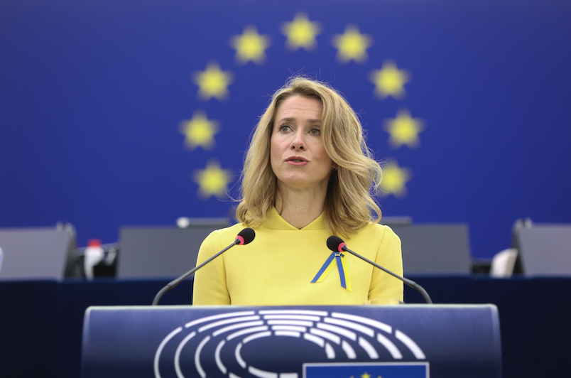 Commissione Europea. Kaja Kallas agli etseri.