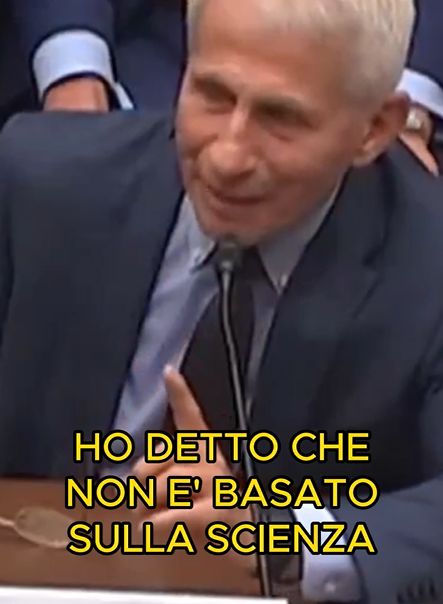 Caro Antony Fauci, mo so cazzi tui!