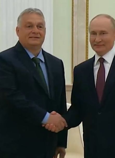 Viktor Orban incontra Vladimir Putin