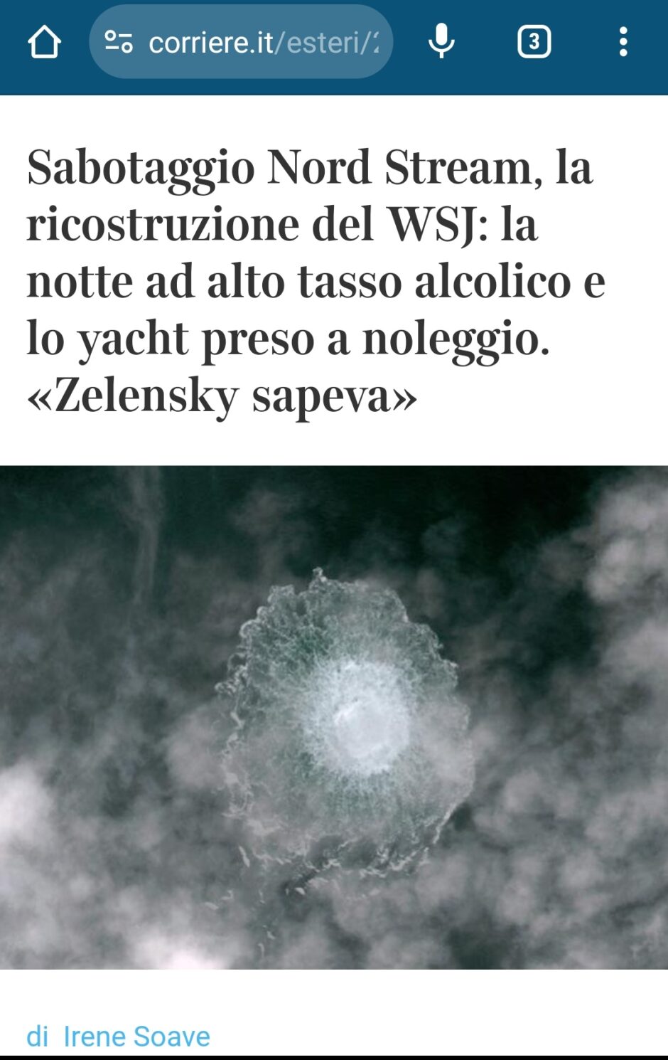 Nord Stream 2. Emerge la verità.