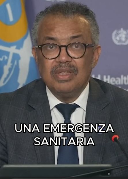 Emergenza internazionale. Non avevamo dubbi.