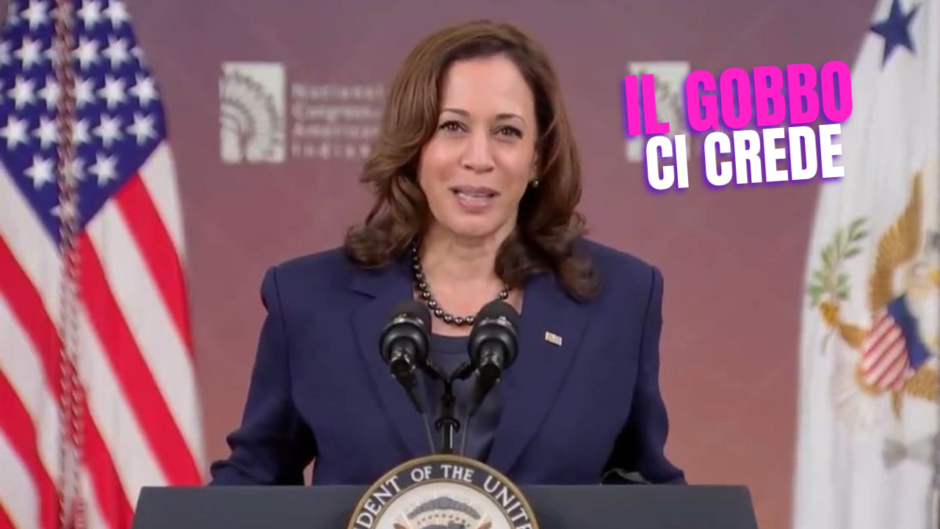 Per la serie "Mimportasega!" - Kamala Harris sta coi nativi americani