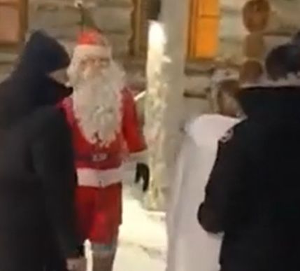 E Giorgina conquistò anche Babbo Natale