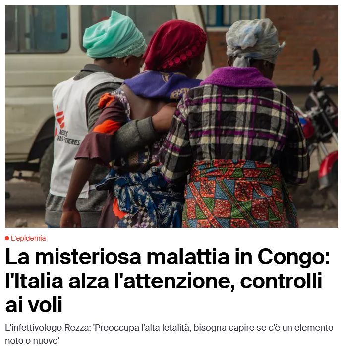 Svelata la misteriosa malattia congolese